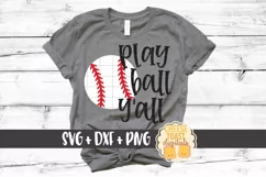 Play Ball Y'all - Baseball SVG PNG DXF Cut Files Product Image 1