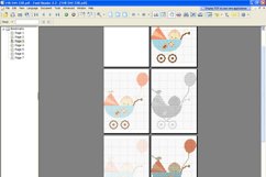 Baby in Stroller- PDF Cross Stitch Pattern Product Image 2