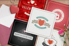 Valentine&#039;s Day Badges &amp; Cards Product Image 5