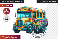 Girly Back to School teacher PNG Clipart Classroom decor Product Image 1