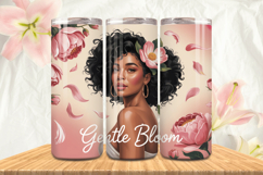 Black Girl Magic Black Woman Positive mind 20oz Tumbler wrap Product Image 1