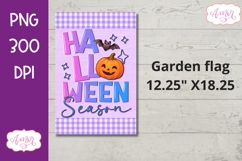 Halloween Season Garden Flag Sublimation PNG Product Image 2