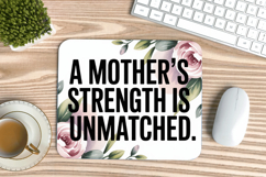 Inspirational Quotes Mouse Pad, Motivational PNG Sublimation Product Image 1