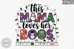 This Mama Loves Her Boos - Halloween Sublimation Design Product Image 1