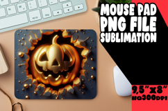 VIBRANT DESK PAD INNOVATIVE PNG, 3D Pumpkin Product Image 1