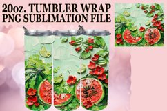 Bloom and Fruit Tumbler Art Design Product Image 1