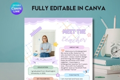 Meet the Teacher - B05 - Canva Template Product Image 2