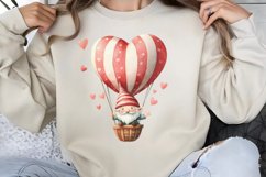 Cute Watercolor Valentines Day Clipart PNG Product Image 1