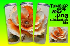 Spring Awakening: Sublimation Tumbler Wrap Product Image 1