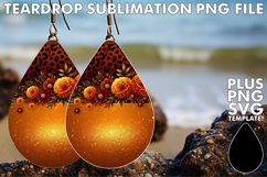 Joyful TEARDROP Earrings Art Ideas, Leopard Prints Product Image 1