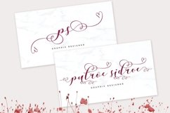 Web Font Elisscia Script Product Image 2