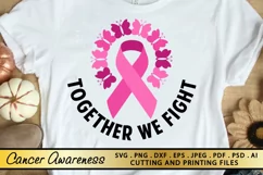 Mask SVG PNG EPS DXF Face Mask SVG Cancer Awareness SVG Product Image 2