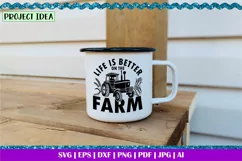 Life is better on the Farm | Tractor | Farming is my life Product Image 3