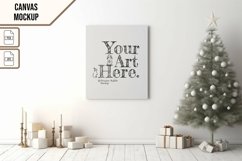 Canvas Smart Mockup PSD &amp; JPG Template Graphic Product Image 1