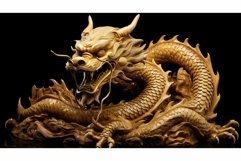 powerful golden dragon Product Image 1