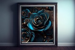 Wooden Frame Smart Mockup PSD &amp; JPG Template Graphic Product Image 3