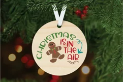 Christmas is in the Air SVG File - Christmas SVG Cut File Product Image 6