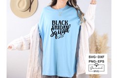 Black Friday Squad Svg Cut Files Black Friday Svg Designs Product Image 1