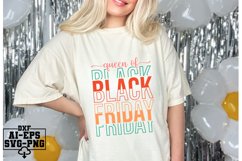 Queen Of Black Friday Svg Cut Files Creative Art Product Image 1