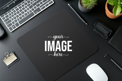 Office Desk Mouse Pad Mockup Product Image 1
