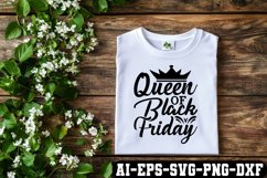 Queen Of Black Friday Svg Cut Files Creative Art Product Image 2