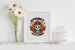Halloween Spooky Watercolor Clipart PNG Product Image 6