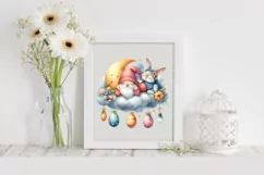 Easter Bunny Clipart Boho|T-shirt, Mug PNG Product Image 2