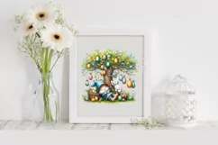 Easter Bunny Clipart |T-shirt, Mug PNG Product Image 2