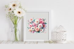 Flowers, Clipart |T-shirt, Mug PNG Product Image 2