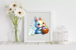 Easter Bunny Clipart |T-shirt, Mug PNG Product Image 2