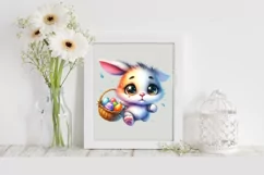 Easter Bunny Clipart |T-shirt, Mug PNG Product Image 1
