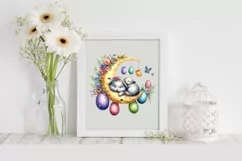 Easter Bunny Clipart |T-shirt, Mug PNG Product Image 2