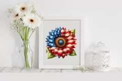 American Flag USA, 4th July, Patriotic Clipart Product Image 1