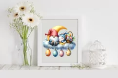 Easter Bunny Clipart |T-shirt, Mug PNG Product Image 1