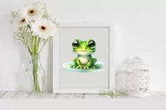 Baby Frog Valentines Love |T-shirt, Mug PNG Product Image 2