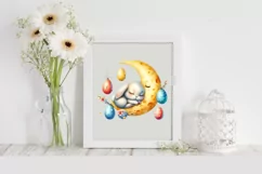 Easter Bunny Clipart |T-shirt, Mug PNG Product Image 1