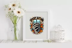 Halloween Spooky Watercolor Clipart PNG Product Image 6
