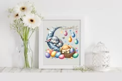 Easter Bunny Clipart |T-shirt, Mug PNG Product Image 1