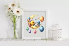 Easter Bunny Clipart |T-shirt, Mug PNG Product Image 2
