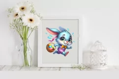 Easter Bunny Clipart |T-shirt, Mug PNG Product Image 2