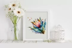 Wooden Tulip, PNG Product Image 2