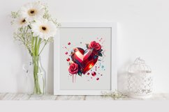 Heart Love Clipart |T-shirt, Mug, Tumbler Product Image 2