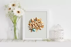 Easter Clipart |T-shirt, Mug, Tumbler Product Image 2