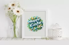 Easter Clipart |T-shirt, Mug, Tumbler Product Image 2