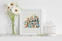 Easter Clipart |T-shirt, Mug, Tumbler Product Image 1