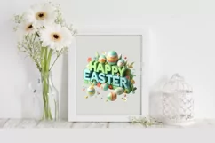 Easter Clipart |T-shirt, Mug, Tumbler Product Image 2