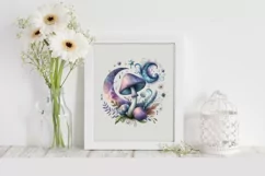 Mystical Mushroom | Celestial | Magic Mushrooms PNG |Tarot Product Image 2
