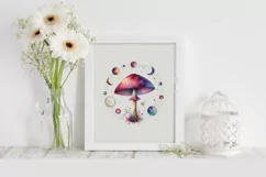 Mystical Mushroom | Celestial | Magic Mushrooms PNG |Tarot Product Image 2