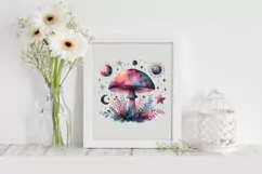 Mystical Mushroom | Celestial | Magic Mushrooms PNG |Tarot Product Image 2