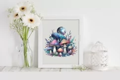 Mystical Mushroom | Celestial | Magic Mushrooms PNG |Tarot Product Image 2